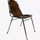 Chaise Les Arcs Cognac Design Dal Vera Mid Century