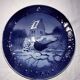 Royal Copenhagen porcelain Christmas plate 1966