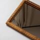 Rattan mirror, 1970s