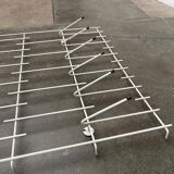 Minimalist German rope coat rack from the mid-century, 1960s.