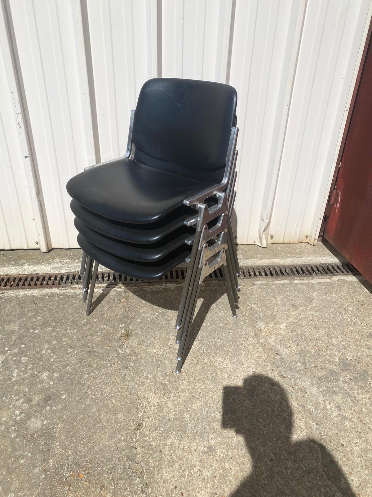 DSC 106 chairs by Giancarlo Pirelli edited by Castelli, Italy