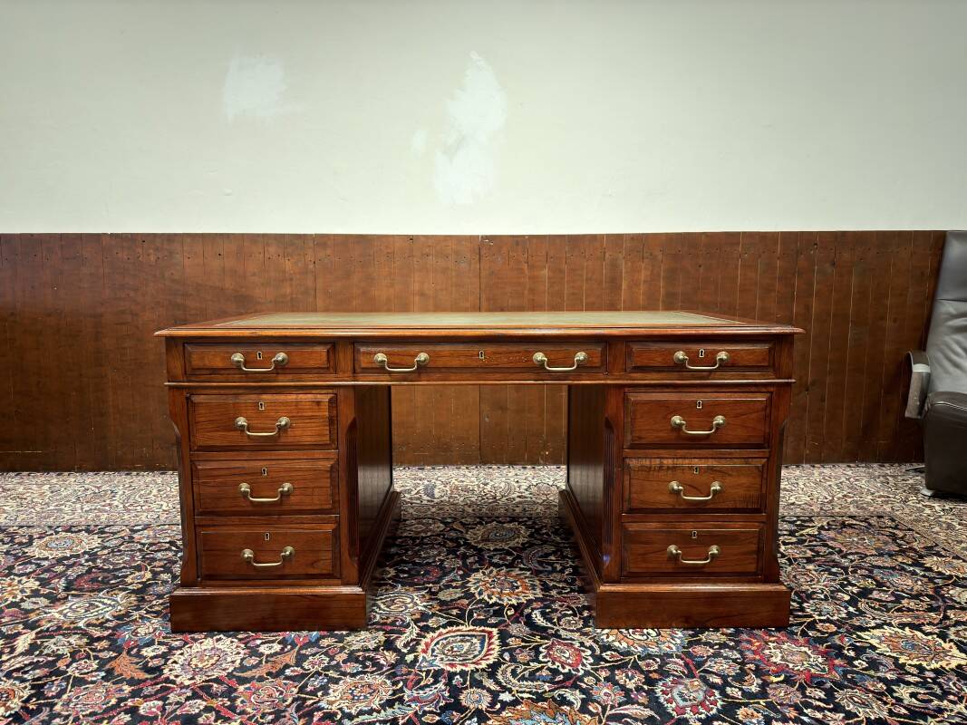 Classic English Globe Wernicke Desk