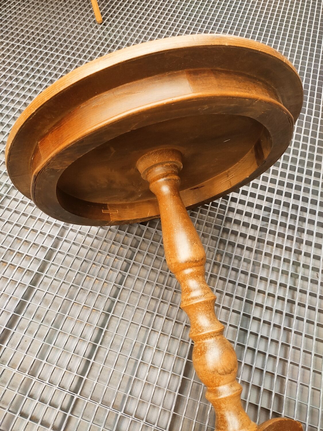 Wooden bistro table