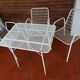 Ensemble de 3 chaises et table de jardin Emu modèle Rio