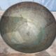 Silvered metal centerpiece