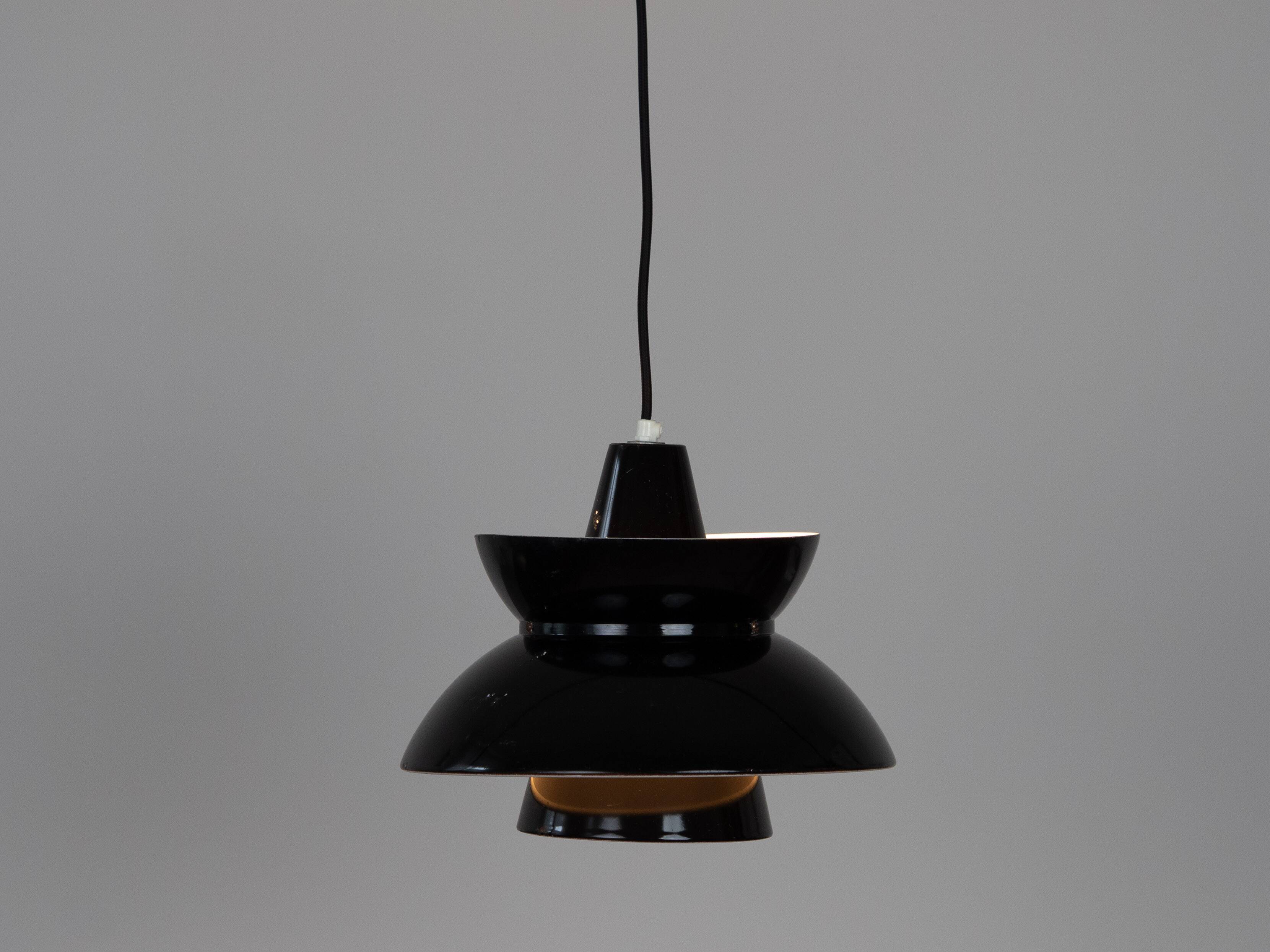 Pair of 2 Danish vintage Doo Wop lamps by Henning Klok, Louis Poulsen, 1950