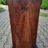 Solid walnut bedside table