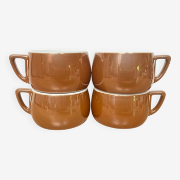 Set de 4 tasses Bavaria pour Dupont Fourdrigniers