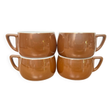 Set of 4 cups Bavaria for Dupont Fourdrigniers