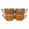 Set de 4 tasses Bavaria pour Dupont Fourdrigniers