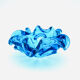 Sculptural Coupe Murano — "Bullicante" Aquamarine Blue — 1950