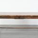 Robust French farmhouse antique dining table from the 18th century