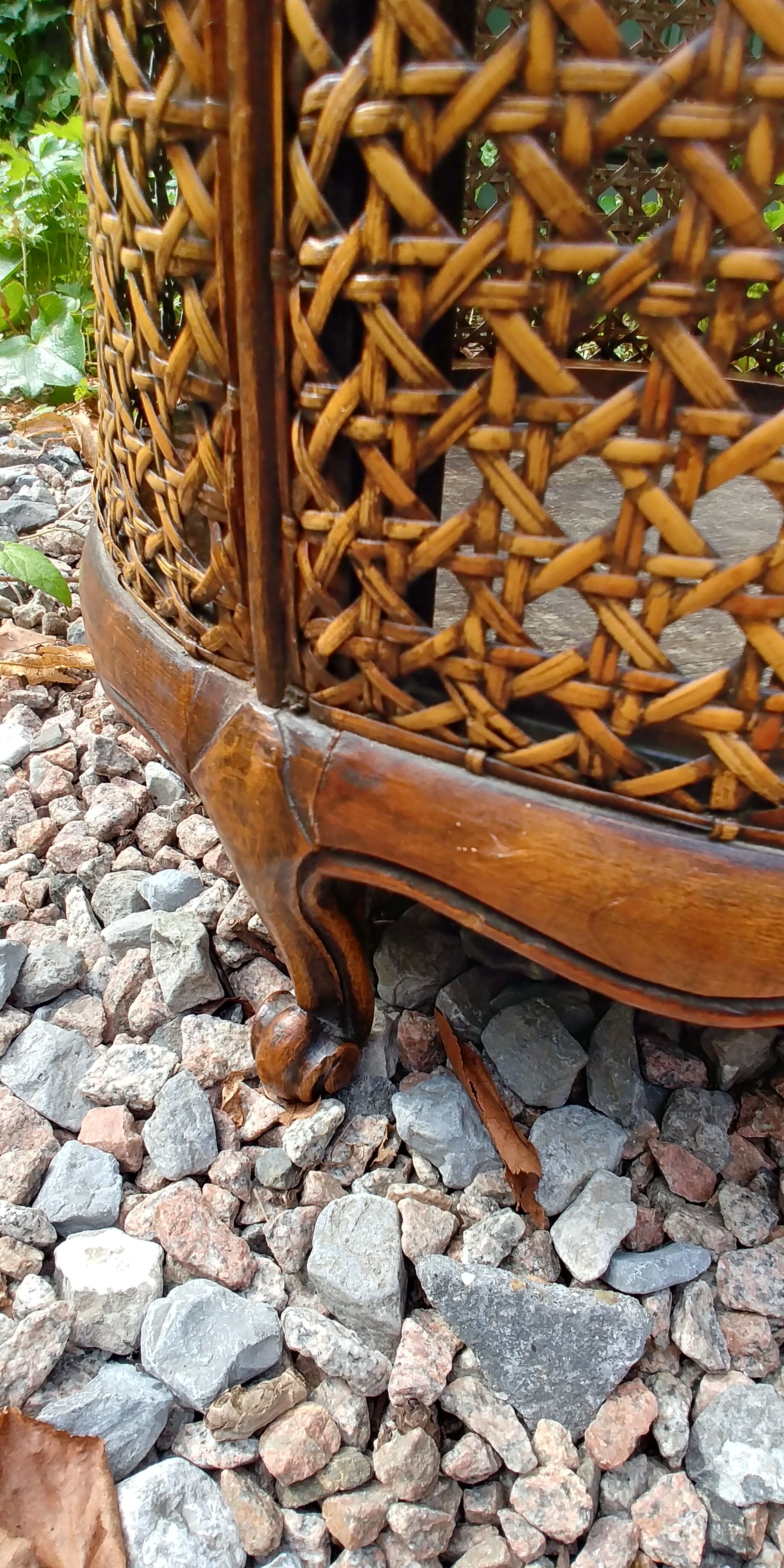 Wood and canning basket