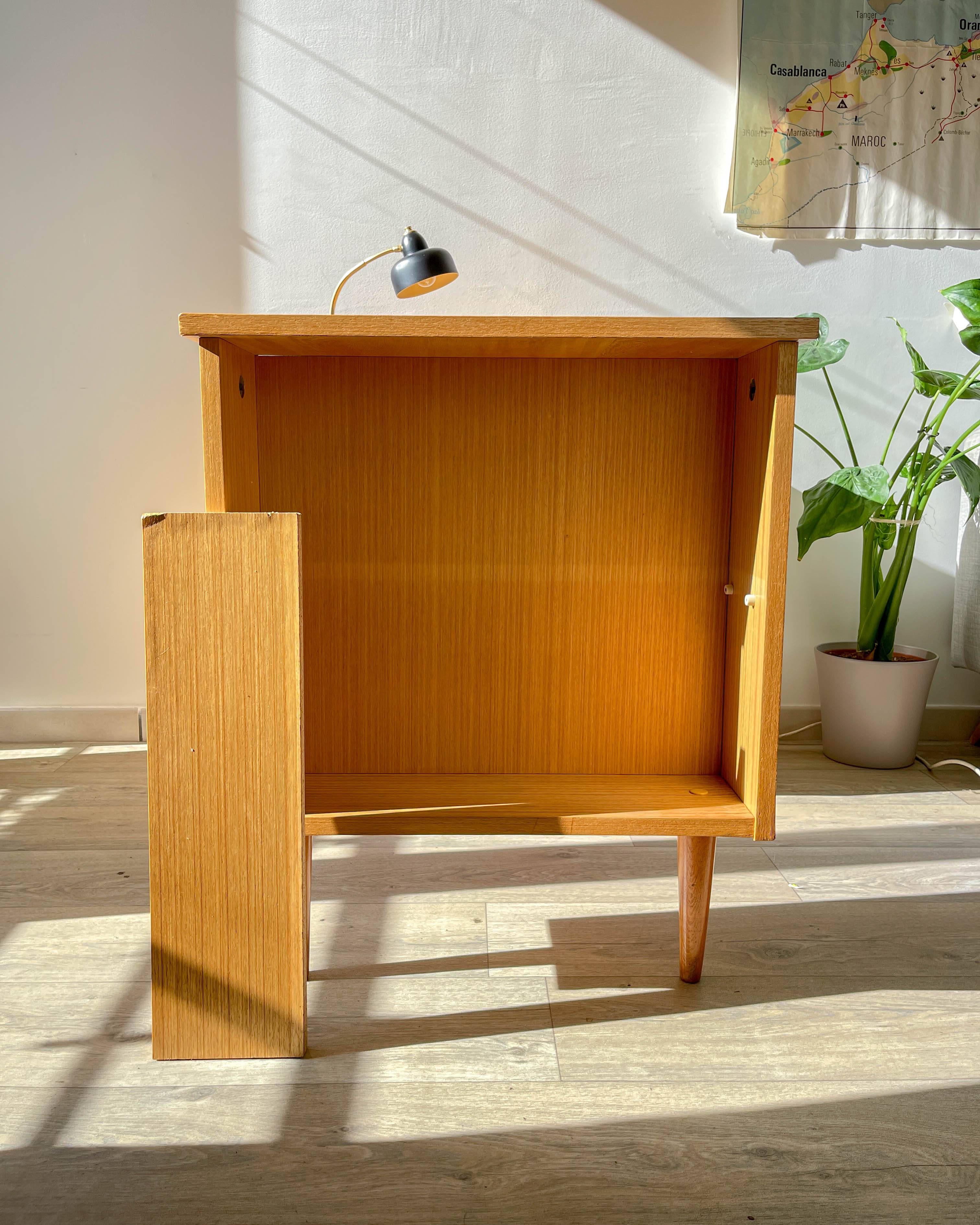 Vintage Scandinavian Formica Desk with 3 Drawers from the 70s