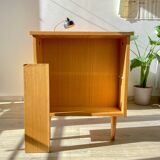 Vintage Scandinavian Formica Desk with 3 Drawers from the 70s