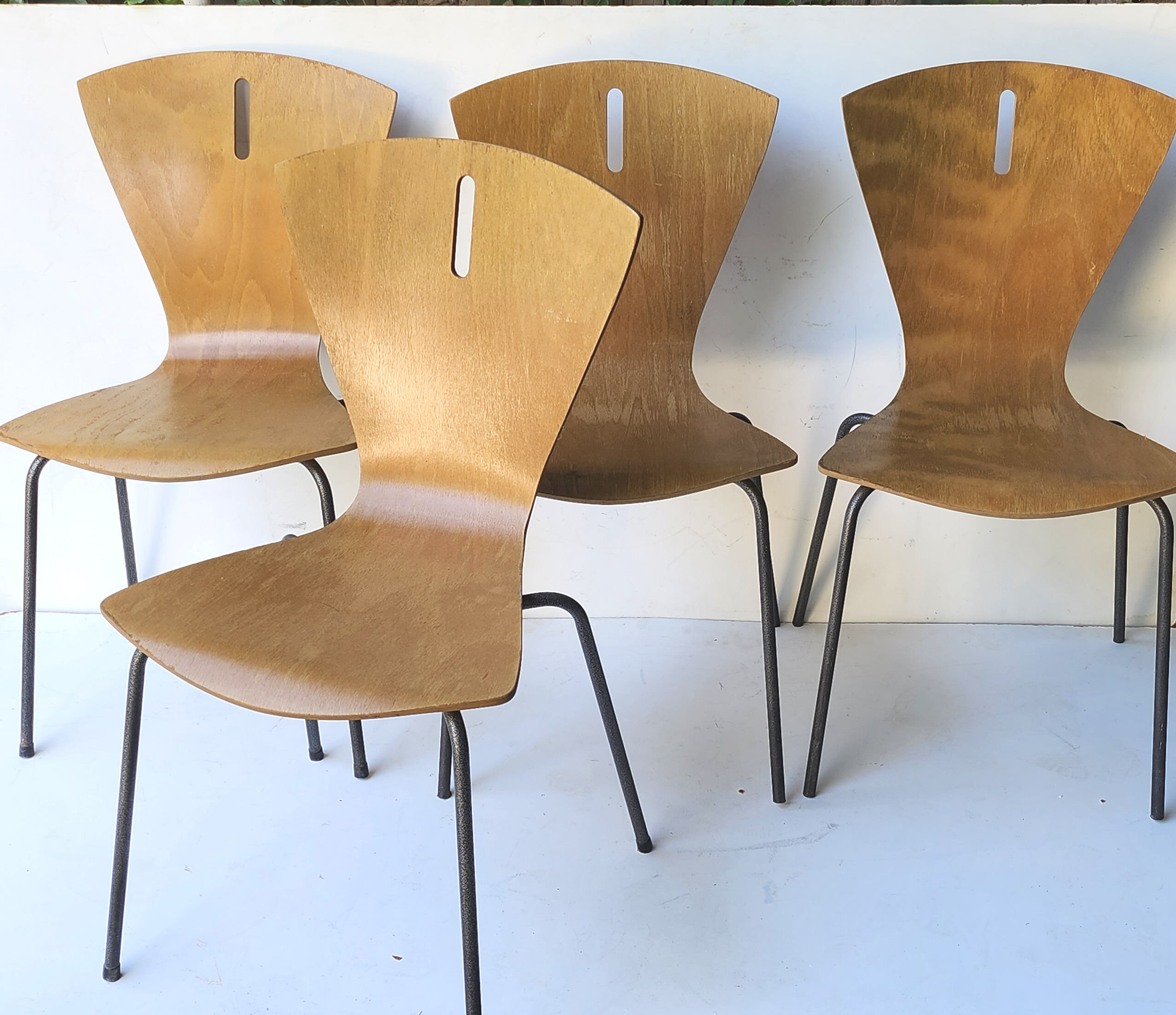 Chaises design scandinave années 60/70