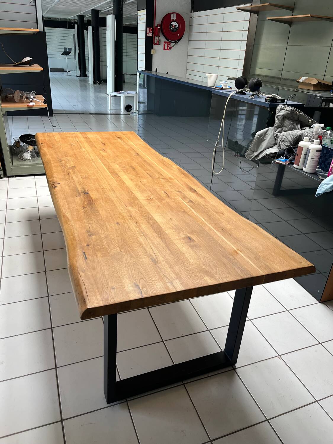 Solid oak table