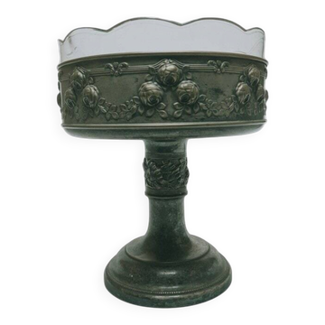 Art Deco bowl on stand, Germany, 1930s