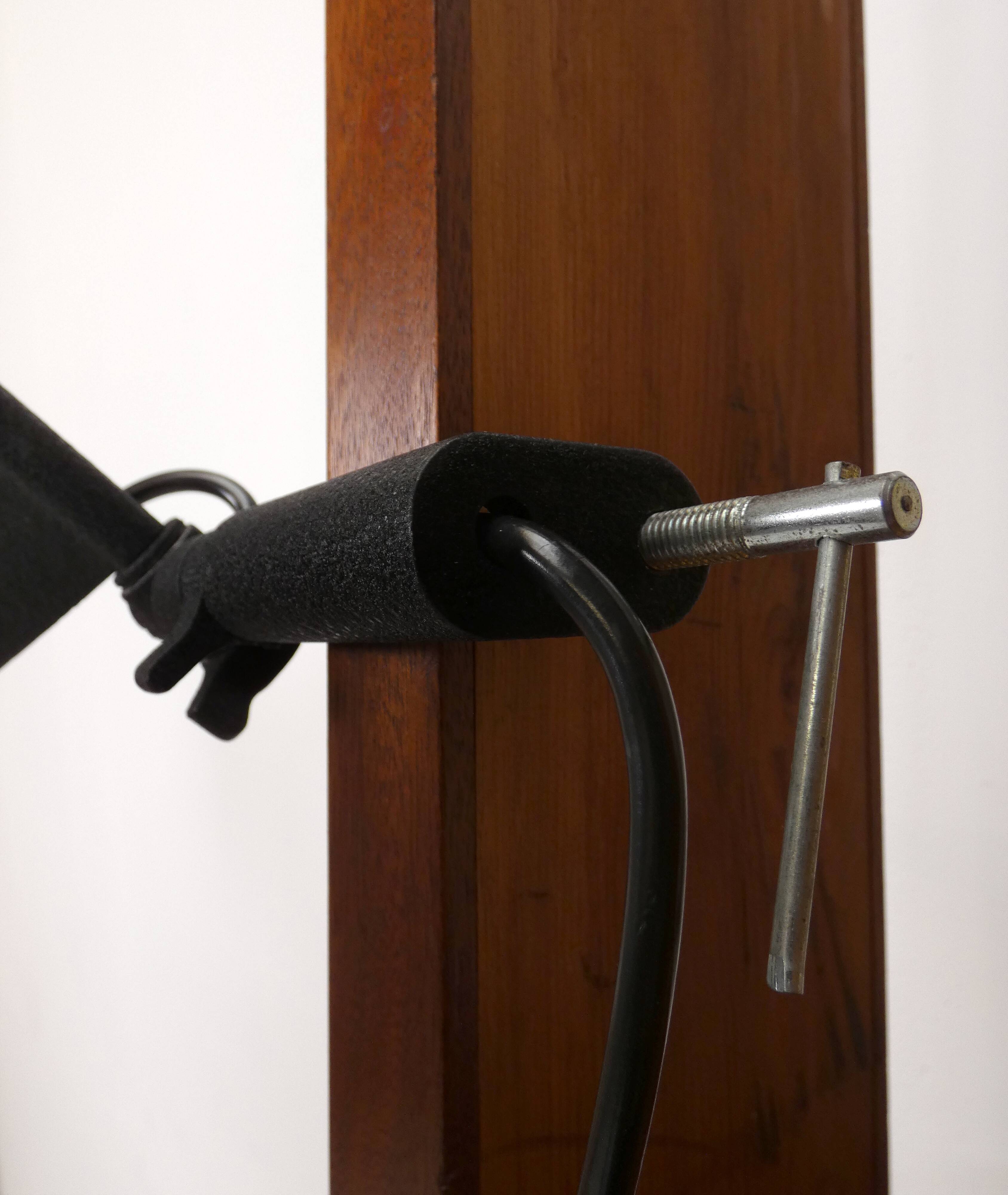 Triedro clip lamp by Joe Colombo for Stilnovo