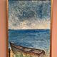 Original Oil on Swedish Panel - "Red Oak at Råå" by Stig Allan - Signed - Dated 1983 - Framed - 53 × 38 cm (20.9" × 15")