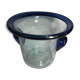 Old glass champagne seal