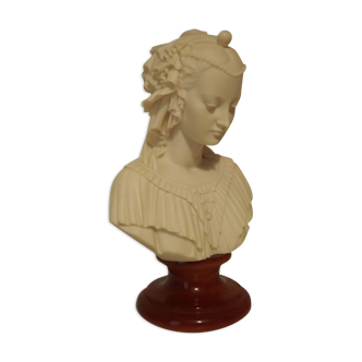 20th 20th resin female bust