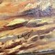 Pair of oils on orientalist canvas, 20th century
