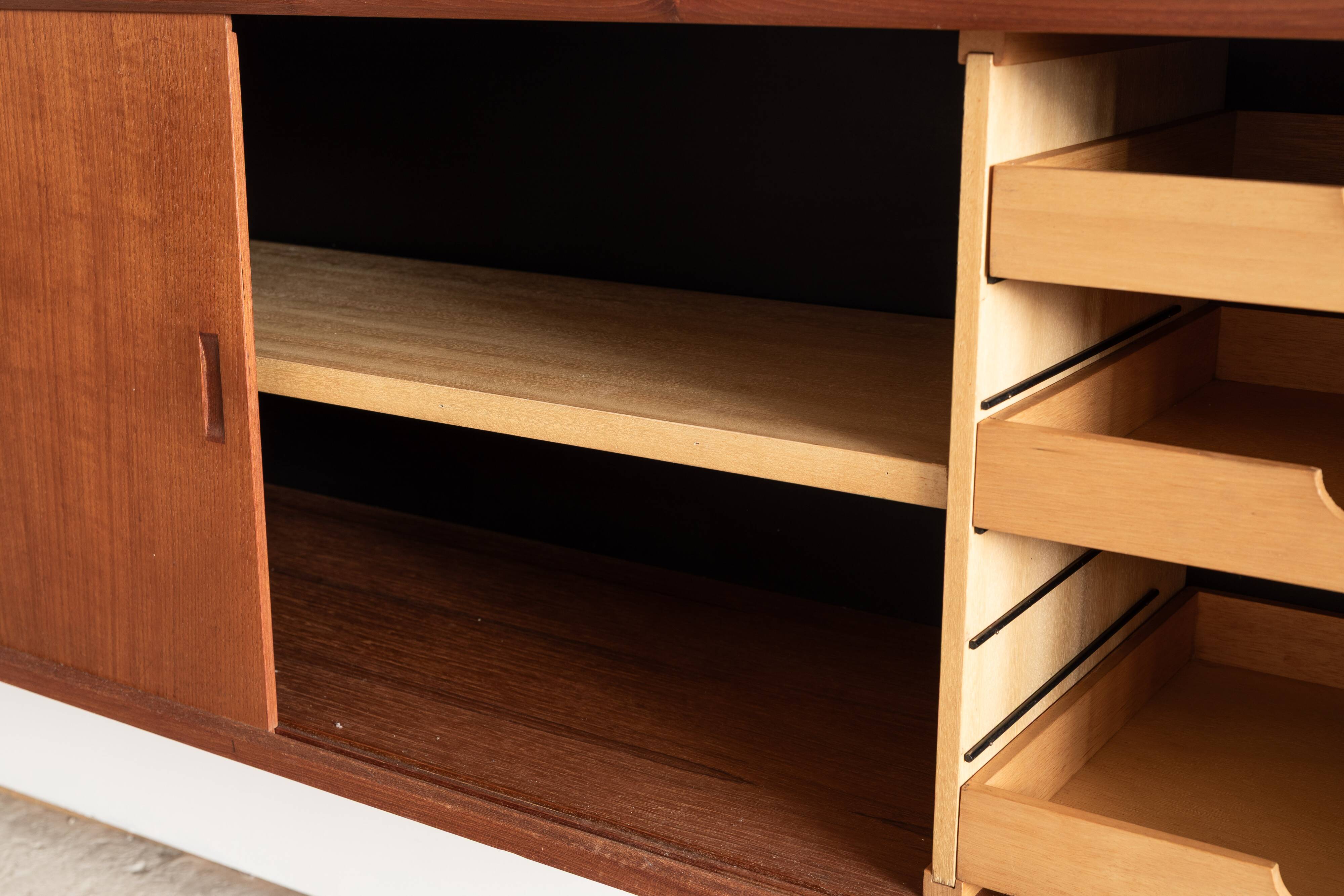 4-Bay wall unitkl  by P. Cadovius, Denmark, 1960's