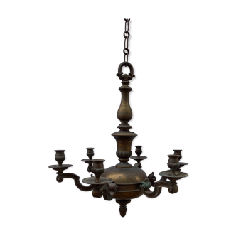 Bronze chandelier