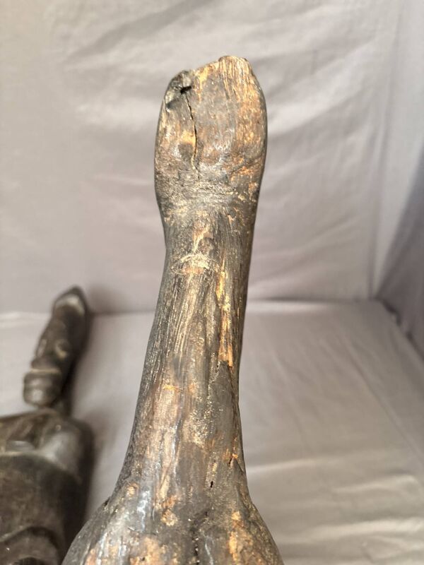 Anciennes paire de masques de cérémonie Heaume Dogon Bambara Mali