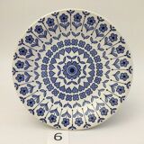 Set of 6 dessert plates of the English pottery "Barratts de Staffordshire" model "Nottingh"