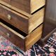 19th-century English mahogany commode