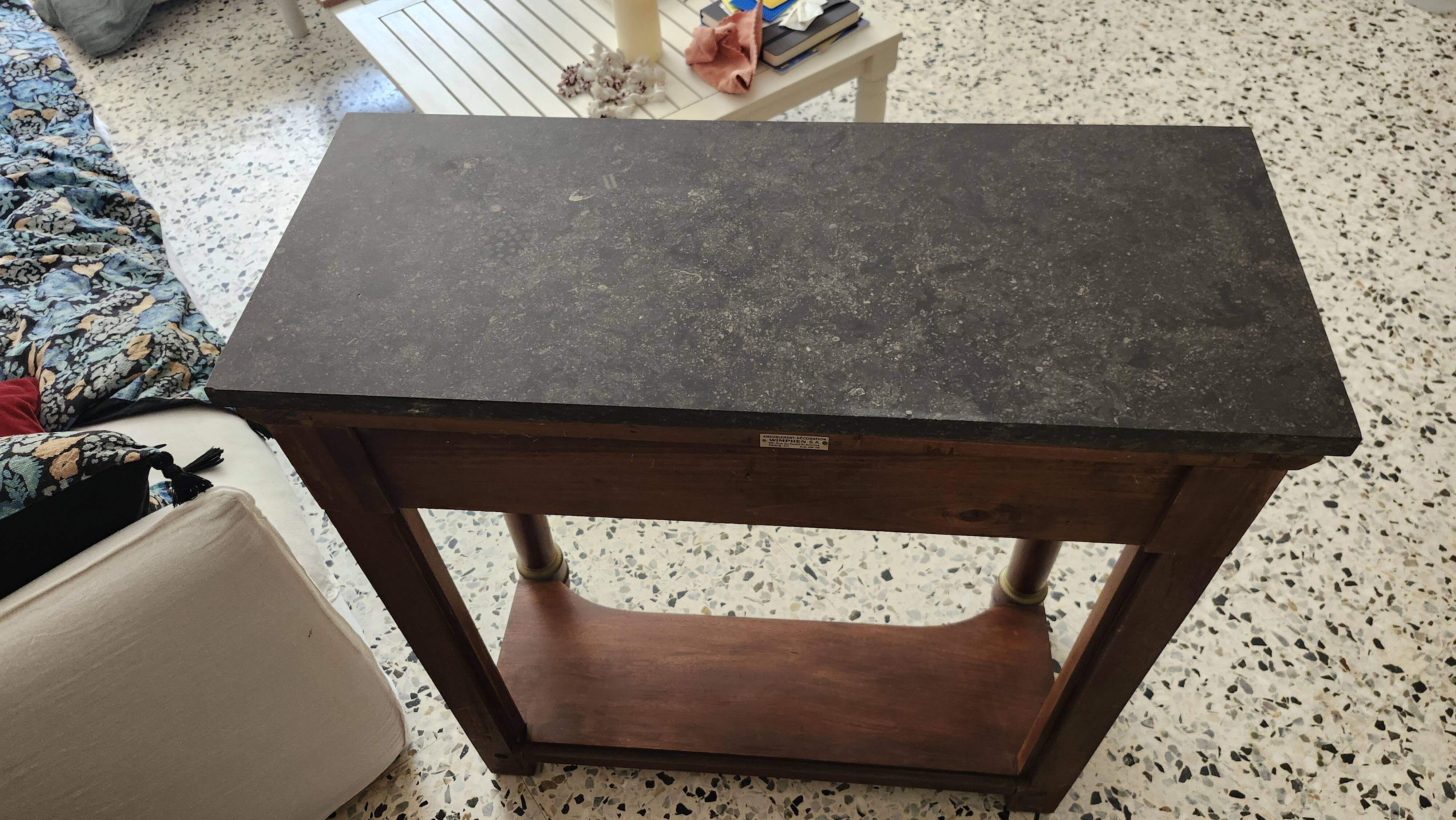Small Empire style console
