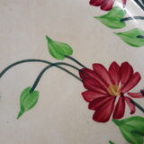 2 dessert plates in Jules Old - Co Terre de iron model Bordeaux diam 20.5 cm