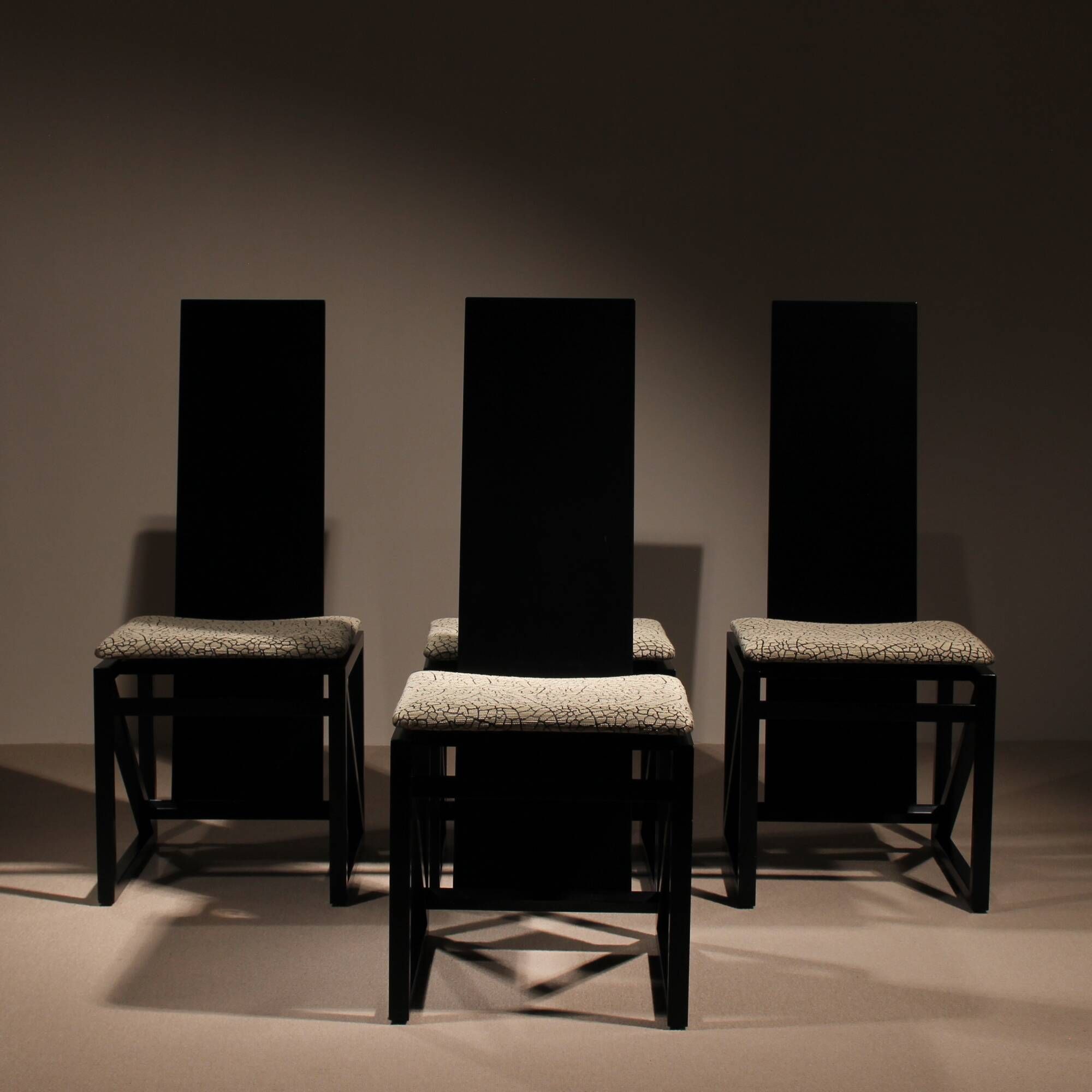 Four ‚Edo Series‘ Chairs by Kisho Kurokawa for PPM Corporation | Japan 1980