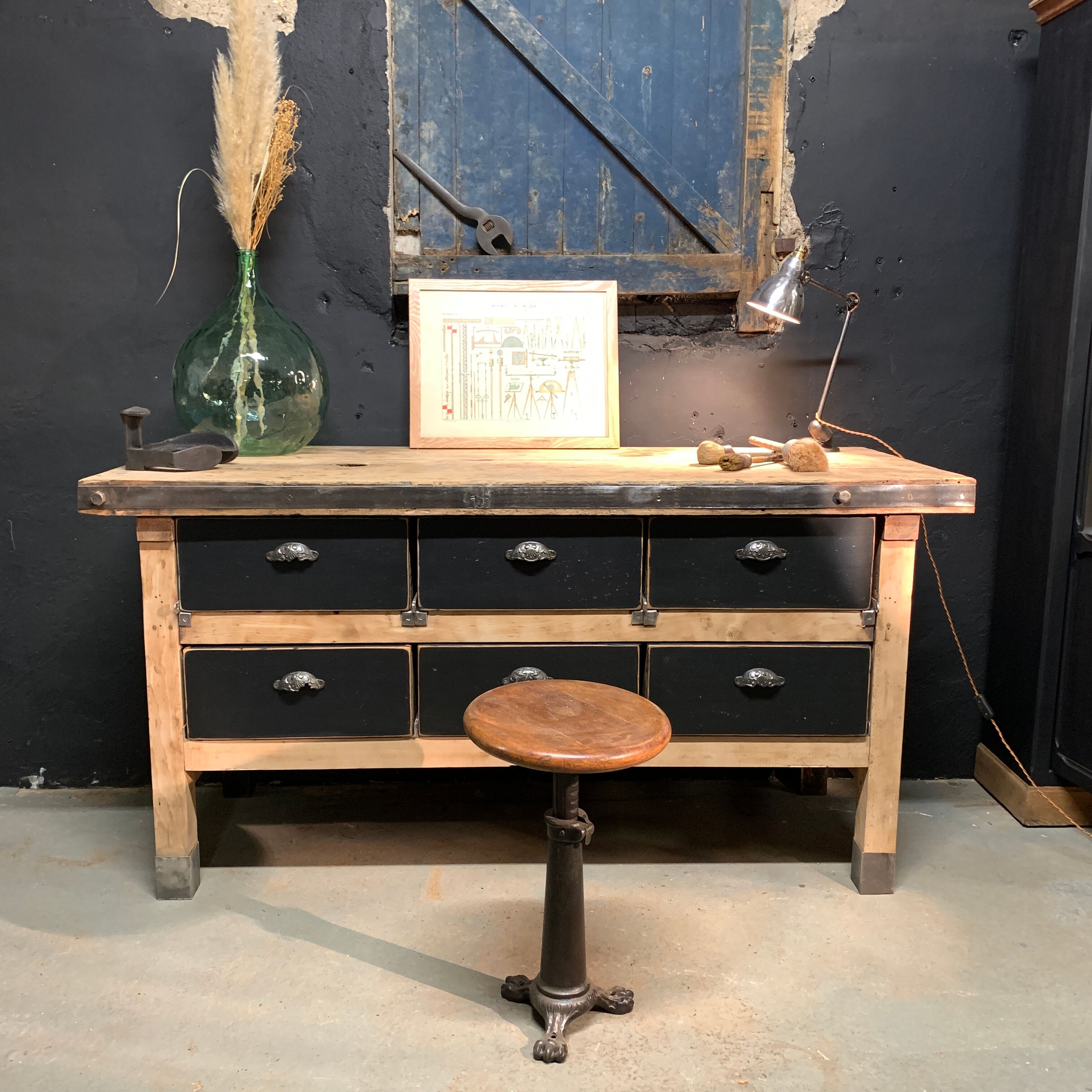 Established beech-drawer craft furniture