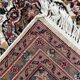 Persian rug in wool and silk 110cm x 60cm