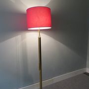 Brass lamppost, Hollywood Regency of the 1970s