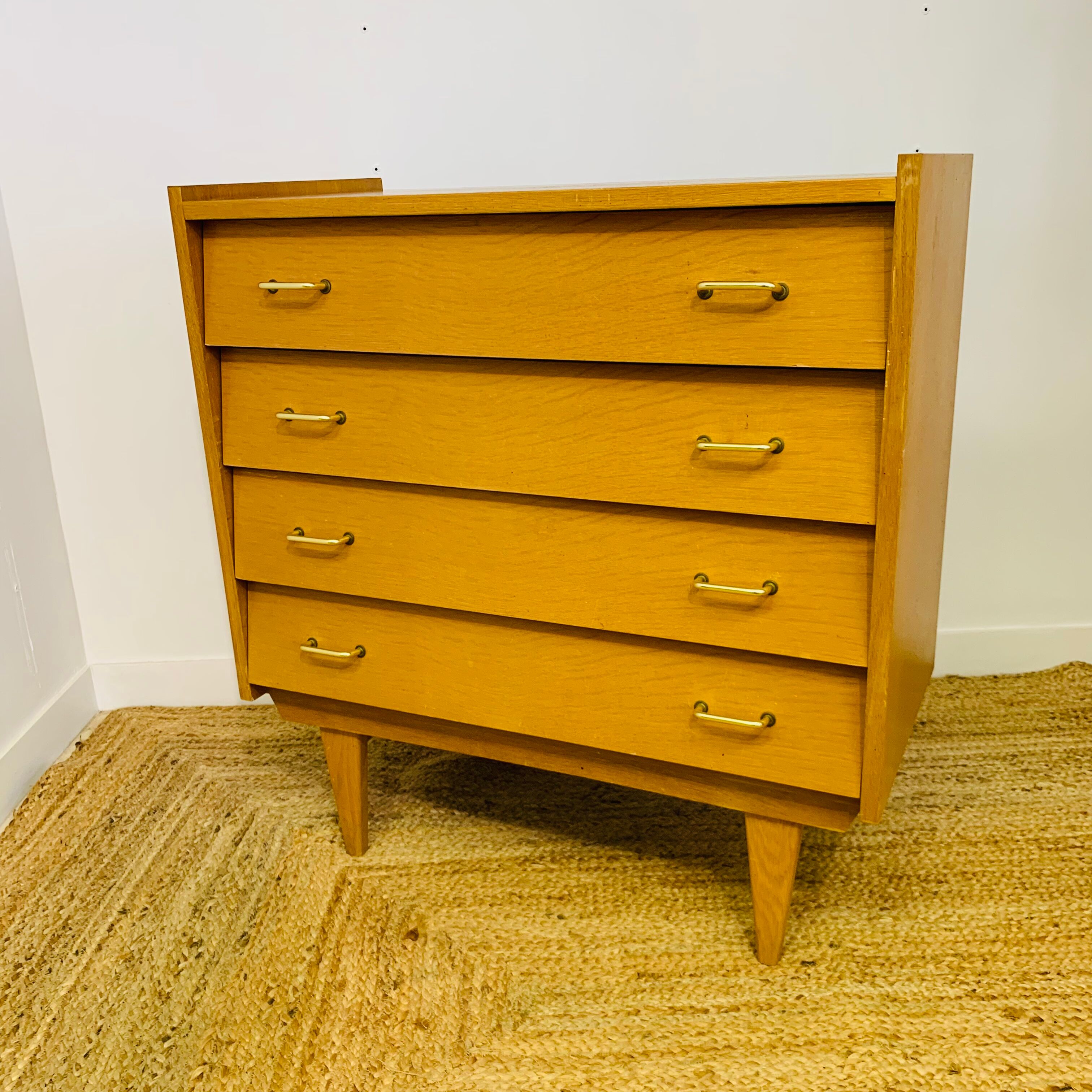 Commode vintage 4 tiroirs