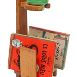 Magazine rack ashtray holder by Guillerme et Chambron