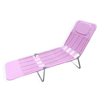 Vintage sun lounger