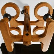 Large ceiling light by Guillerme et Chambron for Votre Maison