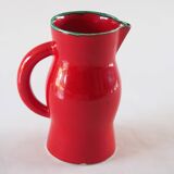 Orangeade or coffee service, pitcher and mugs Poët Laval