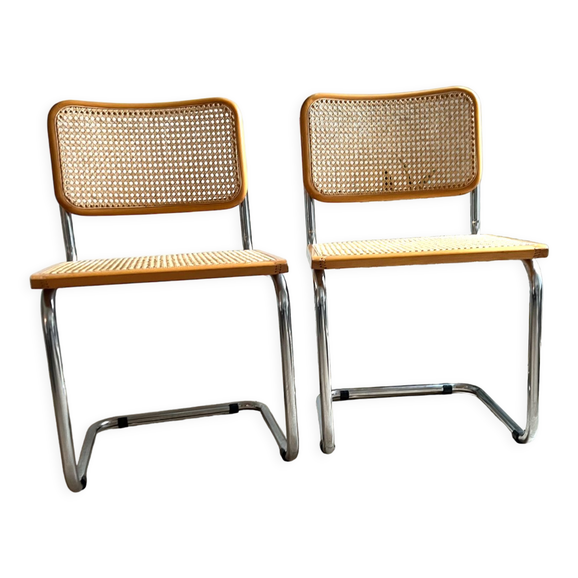 Chairs Cesca b32 by Marcel Breuer