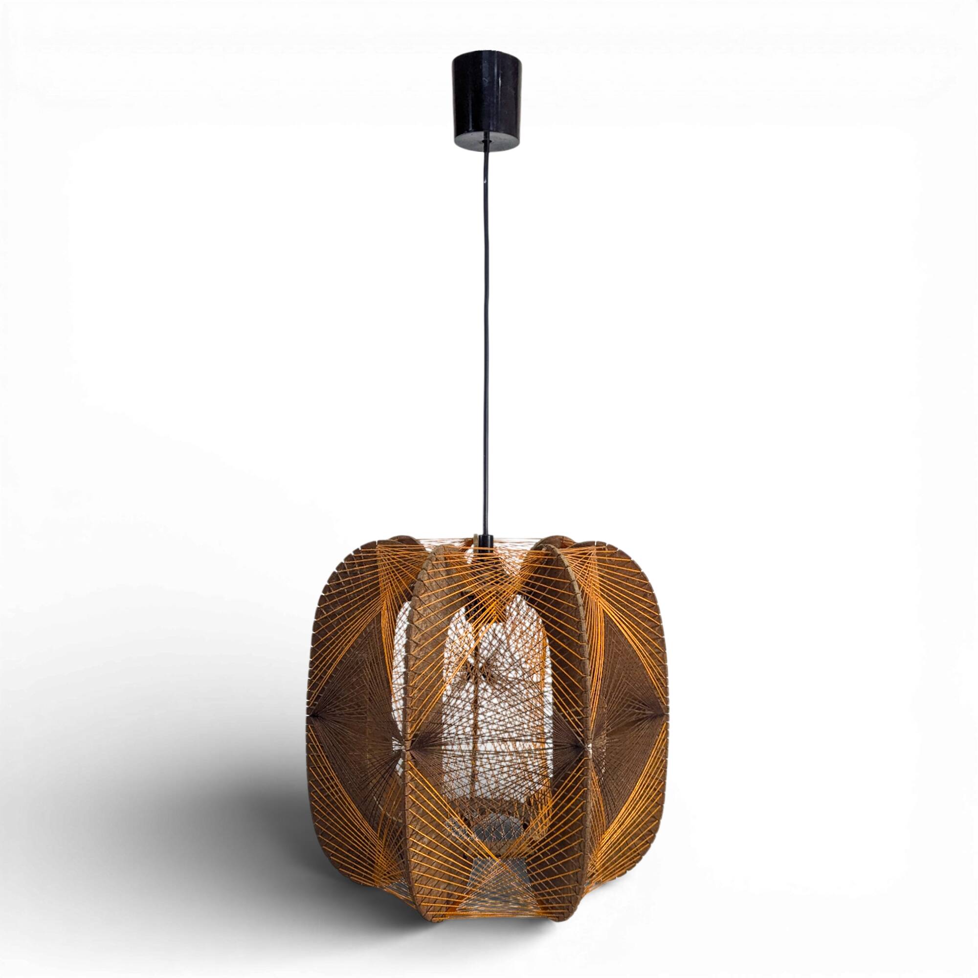 Suspension scandinave tissée