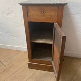 Wooden jam maker and marble slab