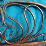 Double wooden headboard turned J & J kohn