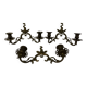 Appliques Bougeoirs En Bronze