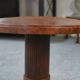 Art Deco pedestal table attributed to Jules Leleu 1930s