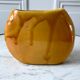 Handmade ceramic vase 70s signed